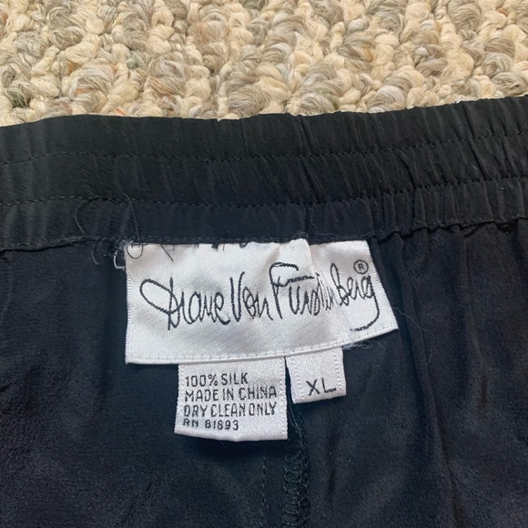 Diane Von Furstenberg Silk Pants - Picture 2 of 2